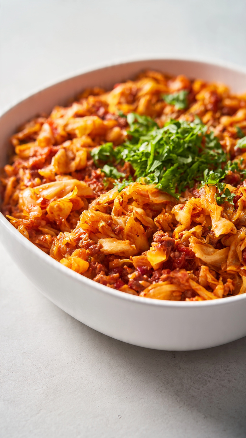 Cabbage and Ground Beef Skillet (Quick Low-Carb Dinner)