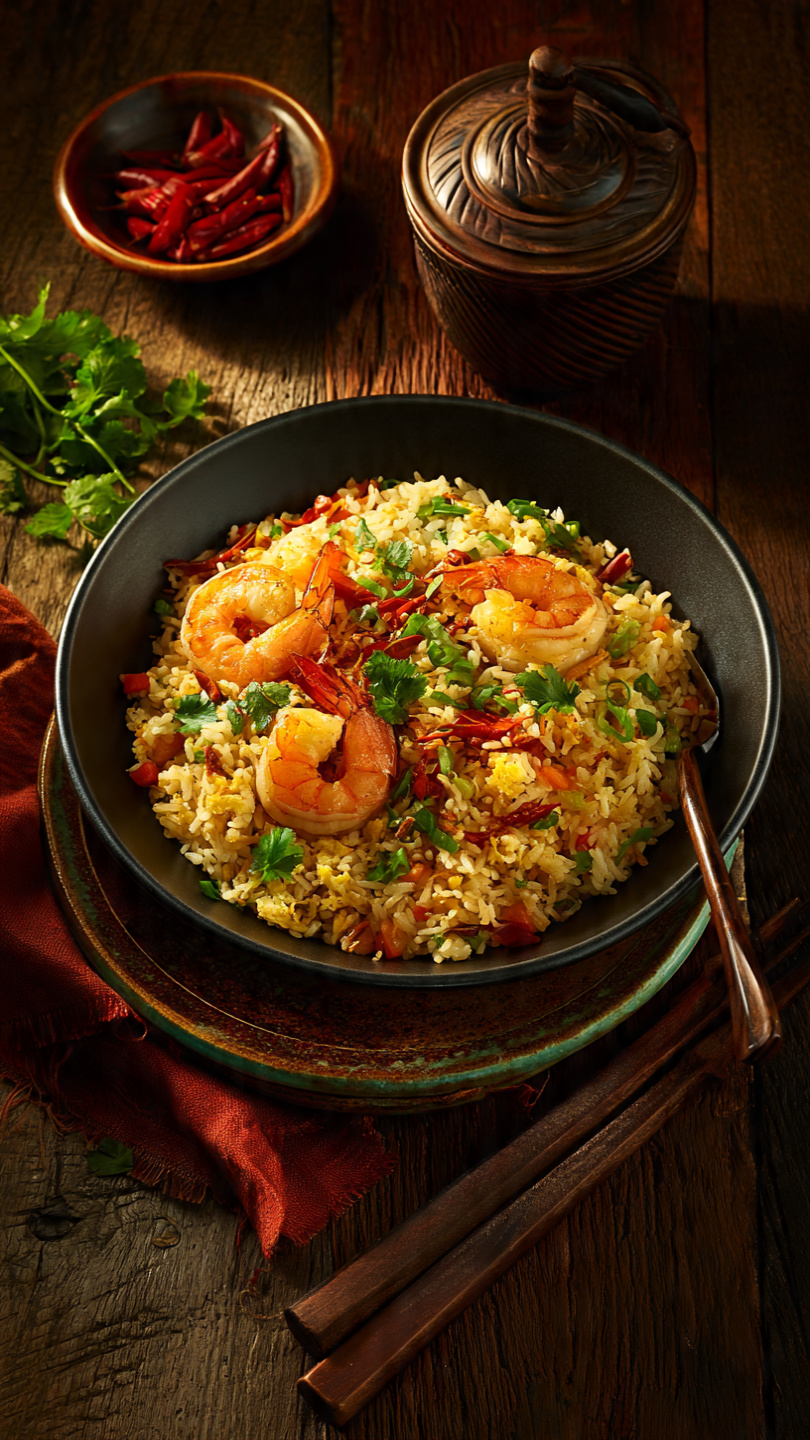 Chinese Shrimp Fried Rice (Better Than Takeout!)