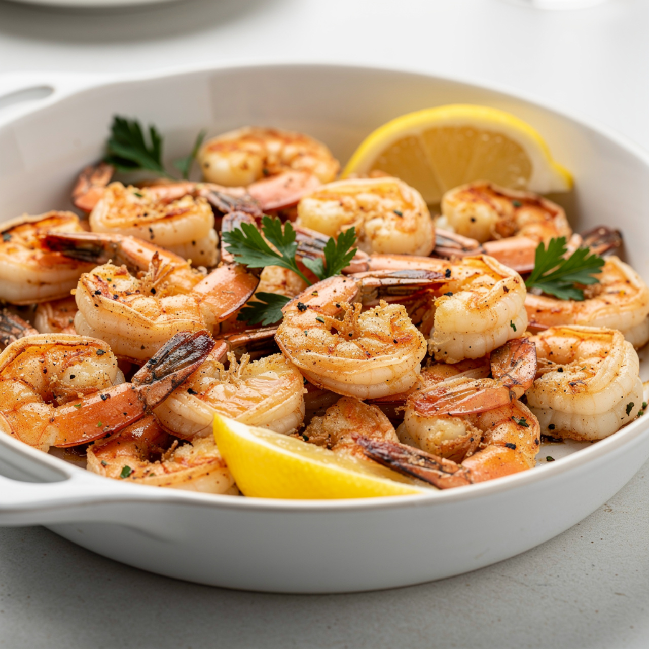 Garlic Parmesan Roasted Shrimp